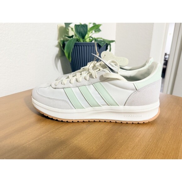 adidas Shoes - Adidas Run 70s 2.0 Sneaker Off White / Linen Green / Gum J14914 Womens 9.5